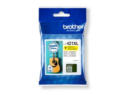 Ink-jet brother lc421xly dcp-j1050dw / dcp-j1140dw / mfc-j10 amarillo 500 paginas