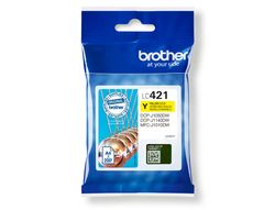 Ink-jet brother lc421y dcp-j1050dw / dcp-j1140dw / mfc-j10 amarillo 200 paginas