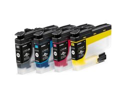 Ink-jet brother lc424val dcp-j1200w pack 4 colores negro / amarillo / cian / magenta 750 hojas
