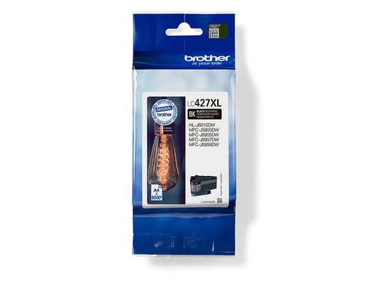 Ink-jet brother lc427xlbk mfcj5955dw / 6955dw negro alta capacidad 6000 paginas