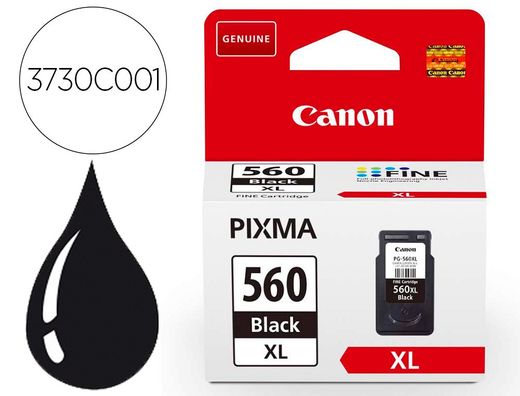 Ink-jet canon 560 pixma ts5350 / ts5351 / ts5352 / ts5353 negro 300 paginas
