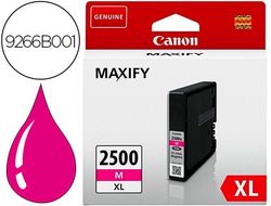 Ink-jet canon pgi 2500 xl maxify ib4050 / mb5050 / mb5150 / mb5155 / mb5350 / mb5450 magenta 1295 paginas