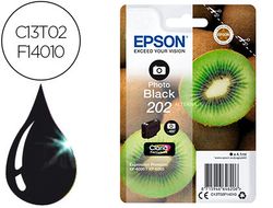 Ink-jet epson 202 xp-6000 / xp-6005 / xp-6100 / xp-6105 photo negro 400 pag