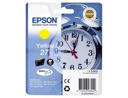Ink-jet epson 27 wf-3620 / 711 0 / 7610 / 7620 amarillo 2.200 pag