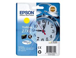 Ink-jet epson 27xl wf 3620 / 7110 / 7610 / 7620 amarillo 1.100 pag
