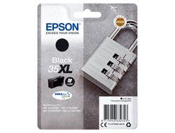 Ink-jet epson 35xl t3591 pro wf-4720dwf / 4725dwf / 4730dtwf / 4740dtwf negro alta capacidad 1900 paginas
