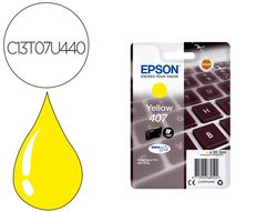 Ink-jet epson 407l clavier wf-4745 series amarillo 1900 paginas