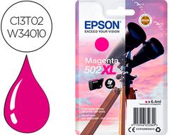 Ink-jet epson 502 xl expression home xp 5100 / 5105 workforce wf 2860 / 2860dwf magenta 470 paginas