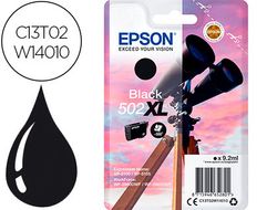 Ink-jet epson 502 xl expression home xp 5100 / 5105 workforce wf 2860 / 2860dwf negro 550 paginas