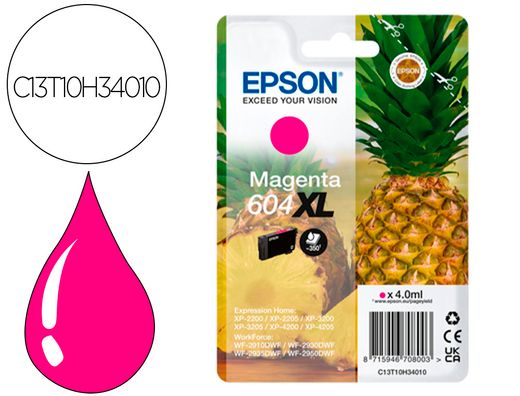 Ink-jet epson 604xl expression home xp-2200 / 2205 / 3200 / 3205 / 4200 / 4205 / wf-2910 series color