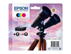 Ink-jet epson expres home 502 multipack de 4 unidades negro/amarillo/cian/magenta