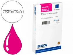 Ink-jet epson t04c3 magenta 1700 paginas