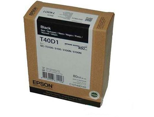 Ink-jet epson ultrachrome xd2 negro t40d140 sc-t3100 / sc-t5100 80 ml