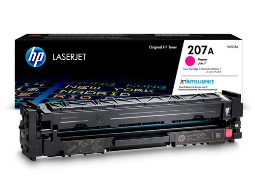Ink-jet hp 207a hp laserjet pro m255dw / m255nw / m282nw / m283fdn magenta 1250 paginas