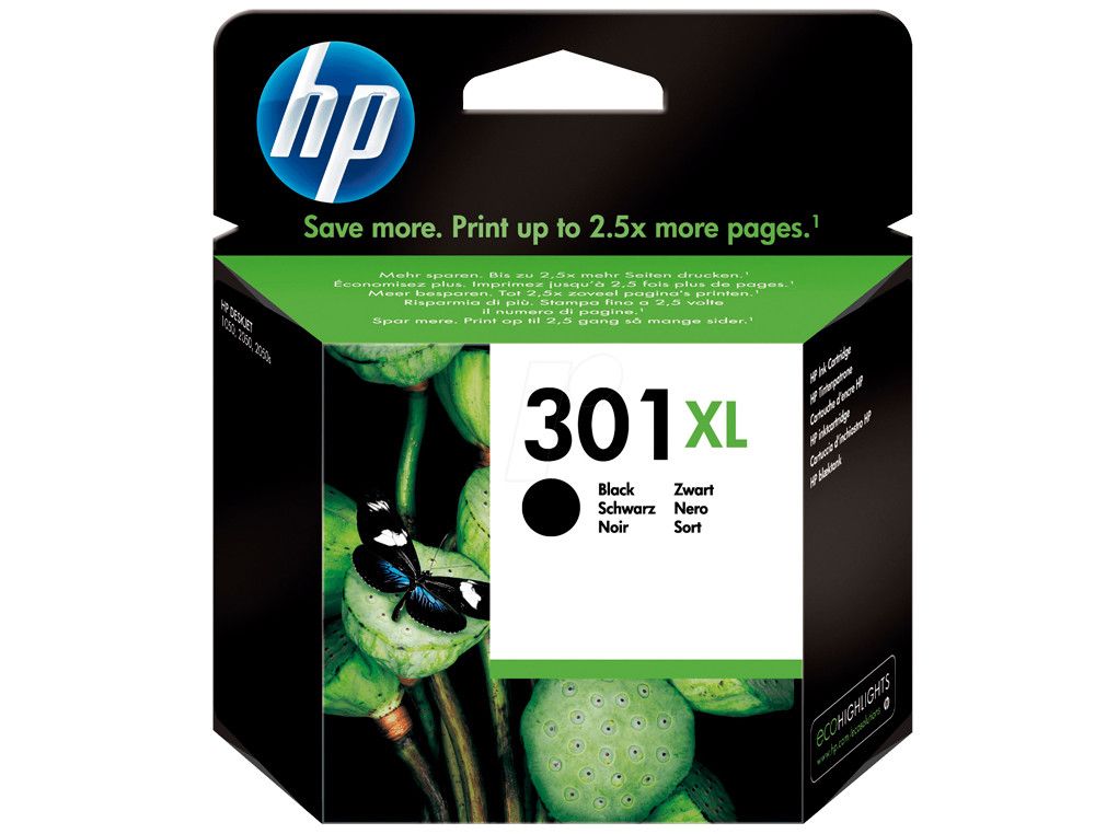 Ink-jet HP 301XL  negro   CH563EE