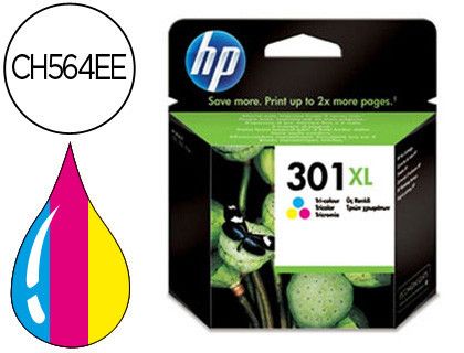 Ink-jet hp 301XL tricolor CH564EE