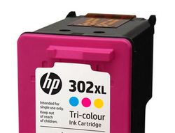 Ink-jet hp 302xl envy 4524 / 4527 / 4528 / 4521 tricolor 330 pag