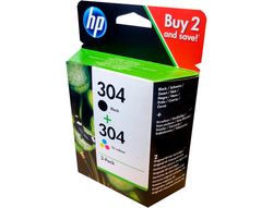 Ink-jet hp 304 3jb05ae deskjet 2620 / 2630 / 3720 / 3730 / 3750 / 3760 / envy 5010 / 5020 / 5030 multipack