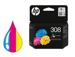 Ink jet hp 308 color envy 6110/6120/6130/6520/6530 120 paginas
