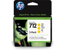 Ink-jet hp 712 t210/230/250/630/650 amarillo pack de 3 unidades
