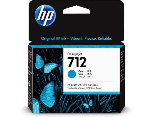 Ink-jet hp 712 t210/230/250/630/650 cyan