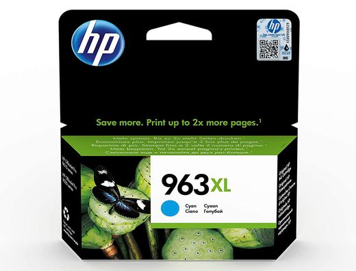 Ink-jet hp 963 xl officejet pro 9010 / 9020 / 9022 / 9023 / 9025 cian 1600 paginas