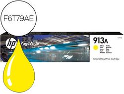 Ink-jet hp jet 913a pagewide 352 / 377 / 452 / 477 / p55250 / p57750 amarillo 3000 paginas