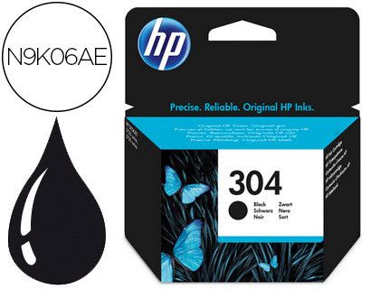 Ink-jet hp n.304 deskjet 3000 / 3720 / 3730 negro 120 paginas