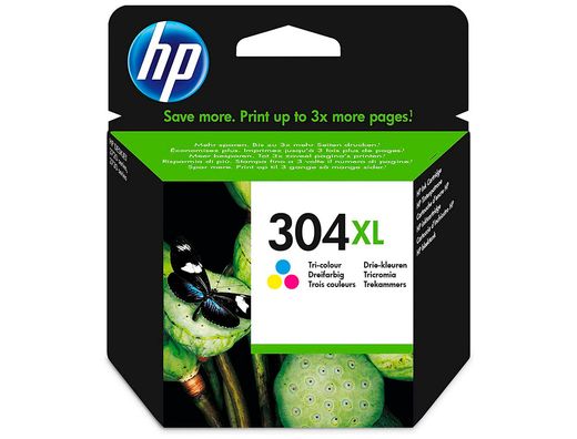 Ink-jet hp n.304 xl deskjet 3000 / 3720 / 3730 negro 300 paginas
