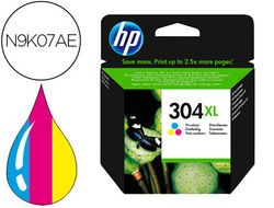 Ink-jet hp n.304 xl deskjet 3000 / 3720 / 3730 tricolor 300 paginas