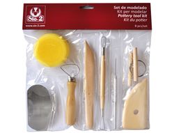 Instrumentos de Modelar Arcilla Sio Compuesto Por 8 Piezas