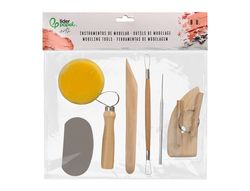 Instrumentos de modelar liderpapel pack 8 herramientas surtidas certificado fsc