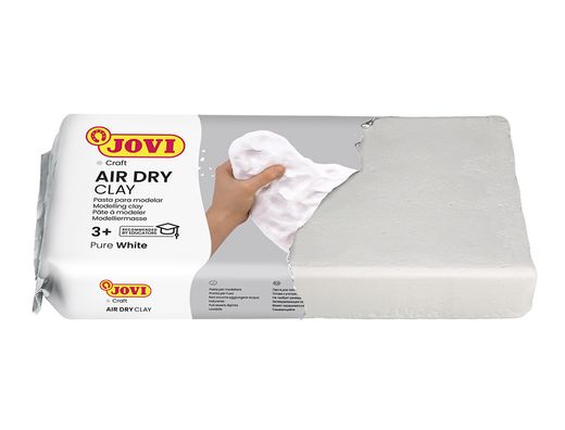 JOVI PASTILLA BLANCA DE PASTA DE MODELAR 500G