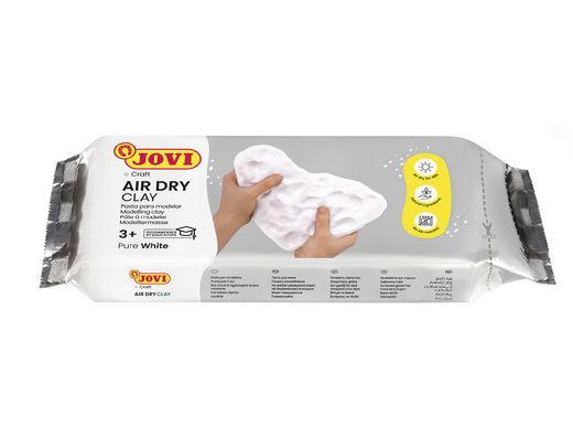 JOVI PASTILLA BLANCA DE PASTA DE MODELAR 500G