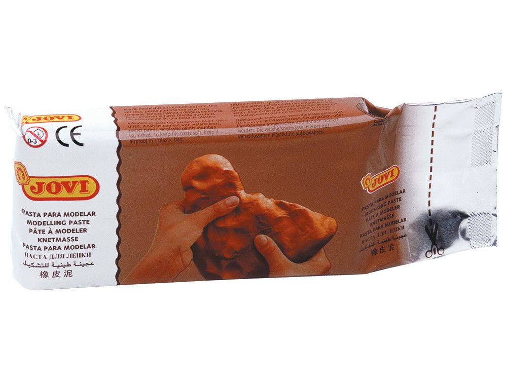 Jovi pastilla terracota de pasta de modelar 500g. 88