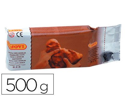Jovi pastilla terracota de pasta de modelar 500g. 88