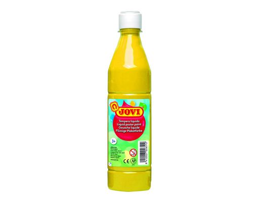 Jovi tempera líquida amarilla 500ml 50602