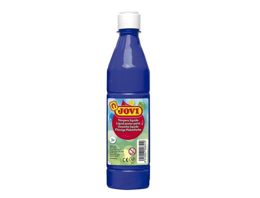 Jovi tempera líquida azul oscuro 500ml 50624