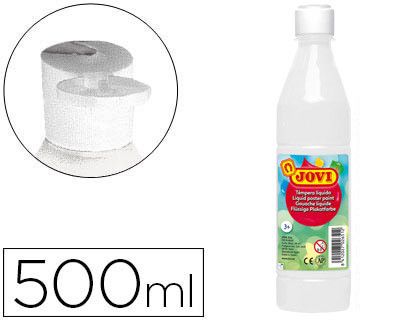 Jovi tempera líquida blanca 500ml 50601