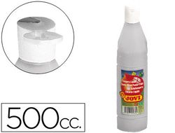 Jovi tempera líquida plata 500ml 50637
