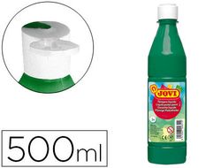 Jovi tempera líquida verde oscuro 500ml 50619