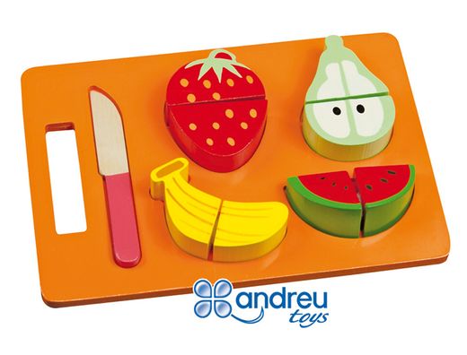 Juego ambitoys bandeja frutas para cortar 21,4x15x3 cm