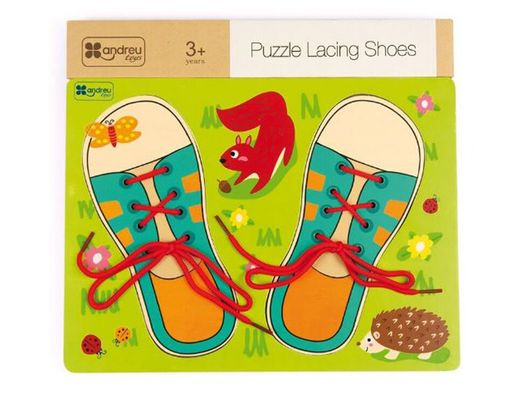 Juego andreutoys enhebrar hilar y coser 30x22,5x1,3cm