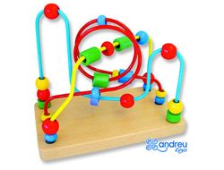 Juego andreutoys laberinto manipulacion para psicomotrocidad fina 23x19x13 cm