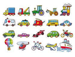 Juego andreutoys vehiculos magneticos 8 cm caja de 20 unidades surtidas 20,6x19x4,5 cm
