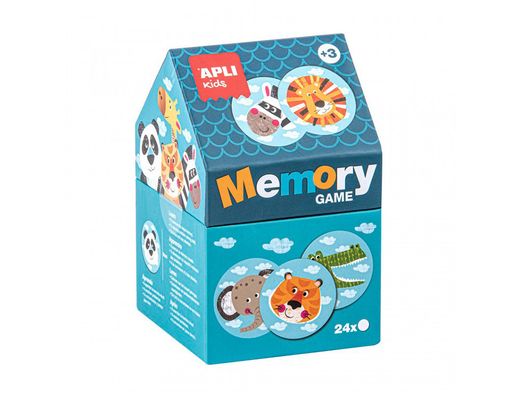 Juego apli didactico memory casita safari