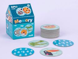 Juego apli didactico memory casita safari