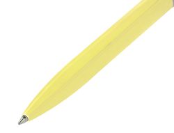 Juego boligrafo y roller belius endless summer aluminio color amarillo y plateado tinta azul caja de diseño