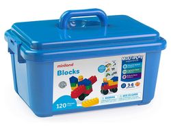Juego de construcción 120 blocks Miniland