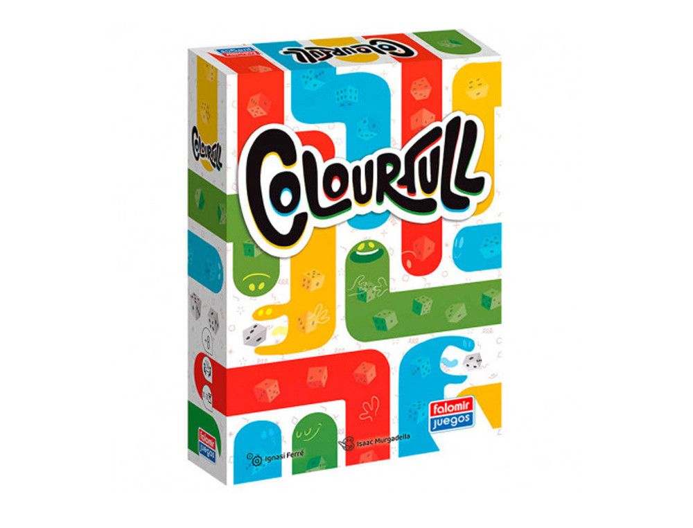 Juego de mesa falomir colorfull — Deskidea